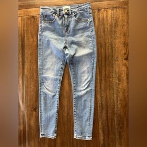 LOFT high waist skinny jeans